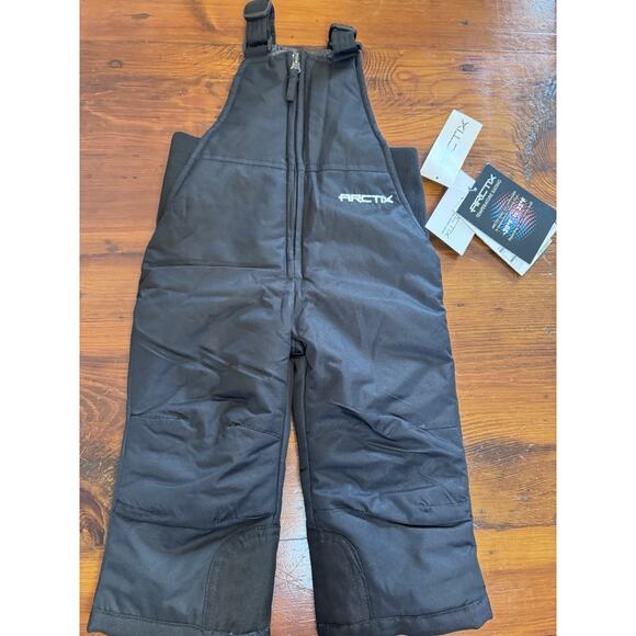 ARCTIX BLACK INFANT SIZE 18 MONTHS BIB OVERALL CHEST HIGH SNOW INSULATED NWT - Picture 2 of 15